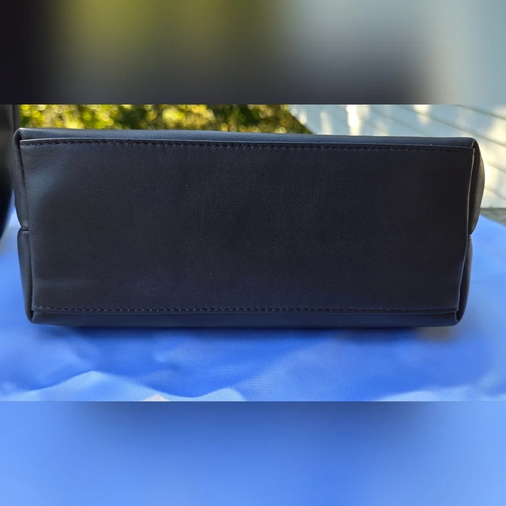Theory Black Cosmetic Bag